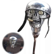 NEW Skull Soldier Grip -Handcrafted Gear Knob,Devil Skull Car Stick Shifter Handle