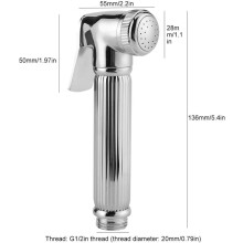 Testina spruzzatrice per bidet, spruzzatore bidet portatile, spruzzatore per acqua doccia/WC ad alta pressione, accessorio bidet per s