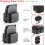 2Pcs Wrapping Paper Cutter, Gift Wrap Cutter with 2 Replaceable Blade 4 Wheels Compact Christmas Gift Wrapping Paper Roll Cutter T 3