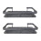 2Pcs Bathroom Aluminum Shelf Shower No Drill Wall Mounted Organizer Rectangular Storage Rack 1