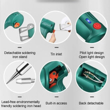 2 in 1 Handheld Laser Welding Kit with Heated Iron for Metal Repair, Cutting, Rust Removal