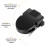 50 Pcs Cubicle Clips Fabric Panel Cubicle Accessories Fabric Partition Panel Wall Clip Photos Wall Clips compatible with Notes Mem 3