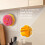 2pcs Scouring pad sponge holder wall mounted kitchen smiley face sponge storage rack plastic 3
