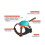 (S)2-In-1 No Pull Dog Harness with Retractable Leash,Automatic Anti Burst Impact Function,Adjustable Br 2