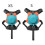 (S)2-In-1 No Pull Dog Harness with Retractable Leash,Automatic Anti Burst Impact Function,Adjustable Br 4