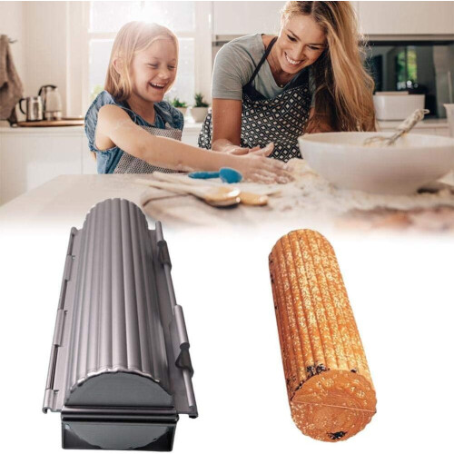 Aluminum Alloy Open Type Round Toast Bread Mold, Reusable Bread Loaf Pan Bread Mold Diy Baking Tool 2