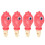 Noisemaker Toys Red Fish-Shaped Whistle compatible with Kids Activities 4Pcs 2