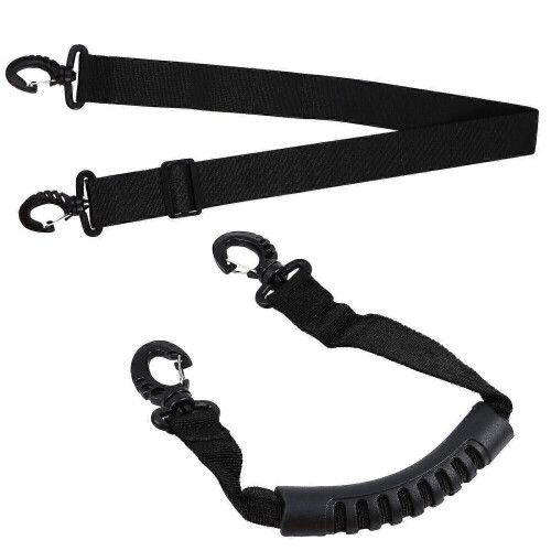 2pcs Portable Ski Boot Carrier Strap Practical Snowboard Boot Hand Carry Strap 2
