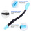 Butt Wiper,Toilet Aids for Wiping Tool and Butt Cleaner Bath Brush Long Handle 3