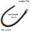 2026 Latest Model Silicone Nozzle Enema Attachment Reusable Douche Black Hose 5