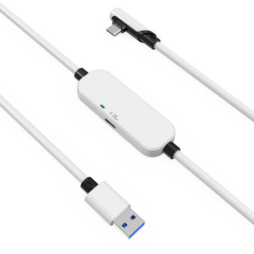 Compatible with Meta/ 3 Link Cable 5M VR Data Cable 2A Fast Charging 5Gbps High Speed Data Transfer Cable 2