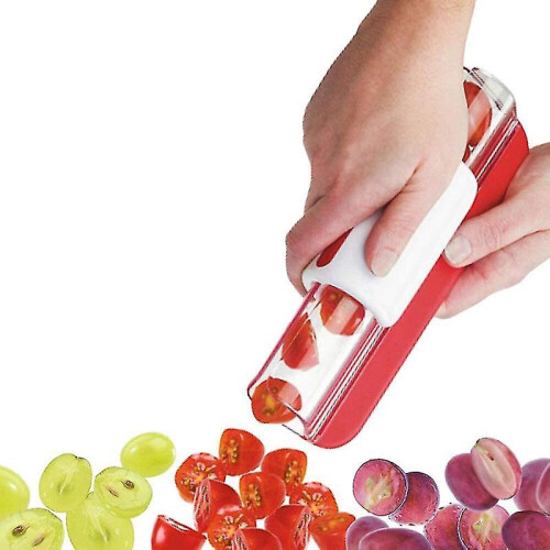 Multi-function Grape Cutter Tomato Slicer, Kitchen Gadget Peeler Cherry Tomato Slicer, Kitchen Accessories Fruit Vegetable Tool Fr
