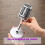 4pcs Retro Microphone Props Model Vintage Microphone Antique Microphone Toy Microphone Stage Table 5