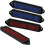 Car Filter Air Flow Kit Fit for BMW 1/3/X1 E81/E82/E87/E88/E90/E91/E92/E93/E84 (Red) 4