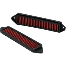 Car Filter Air Flow Kit Fit for BMW 1/3/X1 E81/E82/E87/E88/E90/E91/E92/E93/E84 (Red)