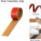 Selfadhesive transition strip, PVC, flexible, flat  7.6cm Red Oak 2