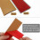 Selfadhesive transition strip, PVC, flexible, flat  7.6cm Red Oak 4