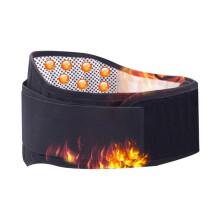 Heated Back Support Belt Self Heating Waist Brace Magnetic Therapy Lumbar Support