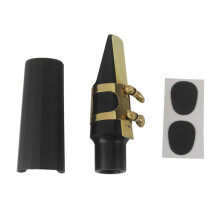 1piece Tenor Saxophone Mouthpiece Set with Cap and Ligature