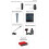 Wireless Microphone Adapter  Dynamic Mic Adapter, Portable Wireless Audio Transmitter Receiver 3