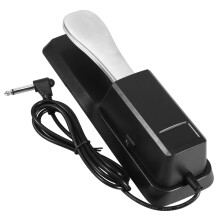 Piano Sustain Pedal for Electronic Keyboards Universal Foot Pedal with Good Sustain Lightweight and Portable for Musicians on the Go
