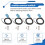Inductive Proximity Sensor SN04-N Normally Open Detection Approach  NPN NO with TL PL SN Bracket (4 Pack) 4