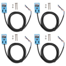 Inductive Proximity Sensor SN04-N Normally Open Detection Approach NPN NO with TL PL SN Bracket (4 Pack)