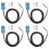Inductive Proximity Sensor SN04-N Normally Open Detection Approach  NPN NO with TL PL SN Bracket (4 Pack) 1