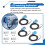 Inductive Proximity Sensor SN04-N Normally Open Detection Approach  NPN NO with TL PL SN Bracket (4 Pack) 2