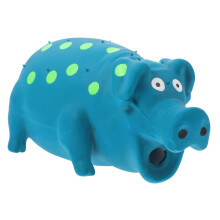 Latex Pig Sound Toy Squeaky Dog Toy for Large Dogs Puppy Chew Squeaky Pig Aggressive Chew Toy for Big Dogs