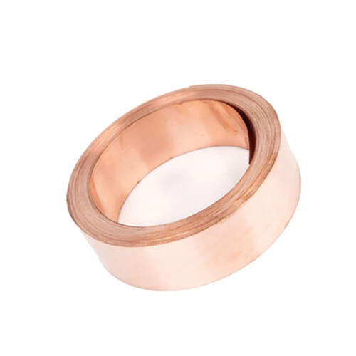 Thin Copper Foil Spool, 99.9% Pure T2 Copper, 0.05mmx50mmx5m Ref: 4796 1