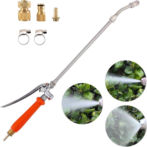 Sprayer Wands Lockable Switch Handle Brass Barb Nozzle 72 Cm Rod M6 M10 Thread Backpack Sprayer Accessory 2