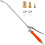 Sprayer Wands Lockable Switch Handle Brass Barb Nozzle 72 Cm Rod M6 M10 Thread Backpack Sprayer Accessory 5