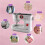 Automatic Overlock Sewing Machine Electric Desktop for Home Thick Fabric Stitching 3