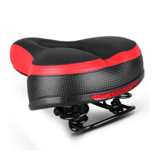 Mountain Bike Saddle Men's Wide Thickened Bicycle Seat Made of Foam Ergonomic Design for Comfortable Fit Abrasion Resistant Surface