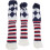 Elegant Knitted Golf Club Head Cover with Pattern, Durable Wool Covers 3