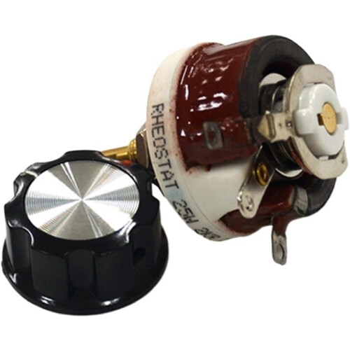 Rheostat BC1  Power Rotary WireWound Adjustable Disc Shape Resistor 05K Ohm Max 300W 1