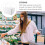 Plastic Shopping Basket 18L White Rectangular with Foldable Handles for Storage and Organization 3