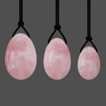 Yoni Egg Set with Natural Jade and Crystal Stones for Kegel Exercise, Handmade Multiple Sizes