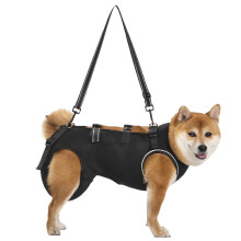 Dog Harness for Support Gentle Rehabilitation Sling Breathable Mobility Aid for Senior Dogs Black S