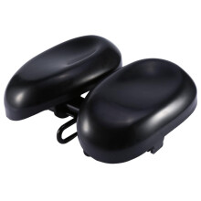 Bicycle Saddle Comfort Pro Ergonomic Extra Wide Mountain Bike Seat Black