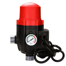 1100W 9000l/h Electronic Pump Control, 10 Bar Pressure Switch for Water, IP65 Pressure Switch for Water Pumps (1.52.2 Bar) Red