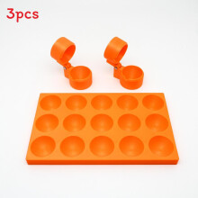 (Set)Ensemble de moule à gâteau avec plateau et presse sphérique pour cuisson maison et utilisation commerciale