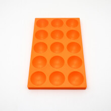 (Tray Single)Ensemble de moule à gâteau avec plateau et presse sphérique pour cuisson maison et utilisation commerciale