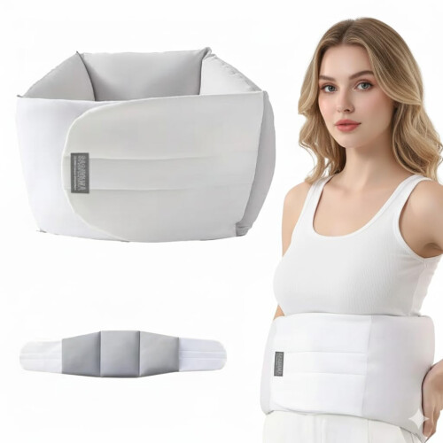 Lumbar Support Pillow for Sleeping with Ergonomic FullWrap Design, Adjustable Straps, Plus Size 4780in