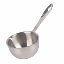 Stainless Steel Mini Butter Warmer with Flat Induction Base, Compact Milk Pan and Small Saucepan, for Heating Butter and Sauces (150ml) 150 Ml