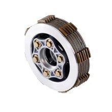 Clutch Plate for CG150 CG175 CG200 CG250 ATV Buggy Motorcycle 6Hole 6Piece Friction Disc Center Outer Clutch Assy Large Hole