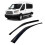 Wind Deflectors, Compatible with Ford Transit 2014, Pack of 2 1