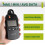 PAR Meter Illuminance Meter PPFD Quantum Sensor Full-Spectrum Record Function Indoor Outdoor Plant Light Meter 2