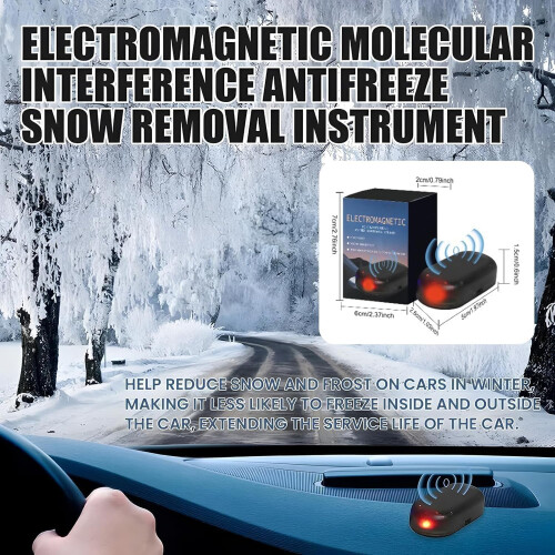 Frost Protection Electromagnetic Car Snow Removal Device (Pack of 1) 1